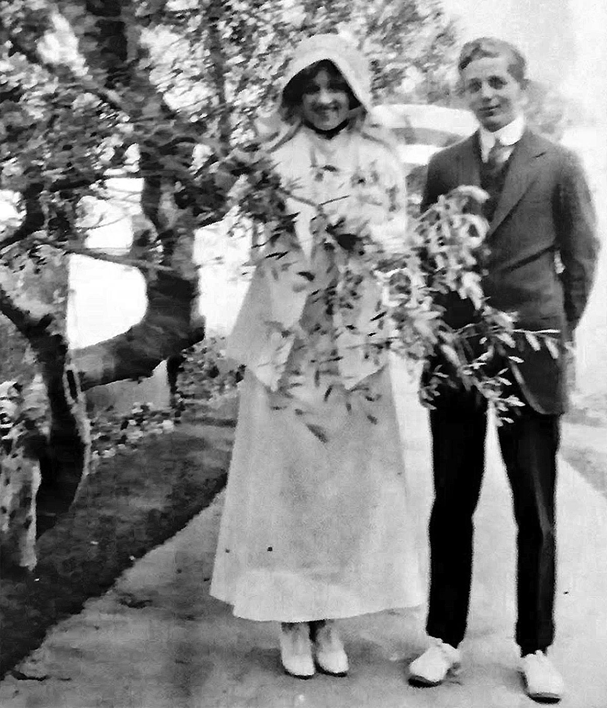 Francis and Barbara at La Garoupe
