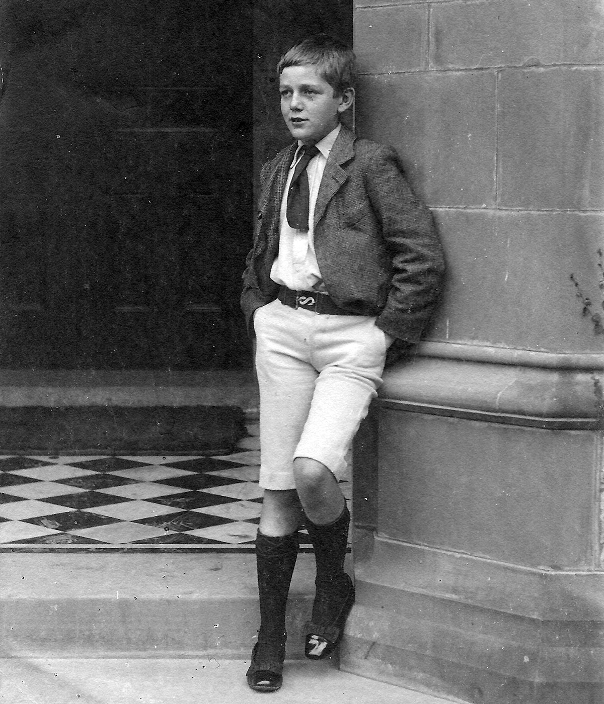 Portrait of Francis McLaren as a young boy