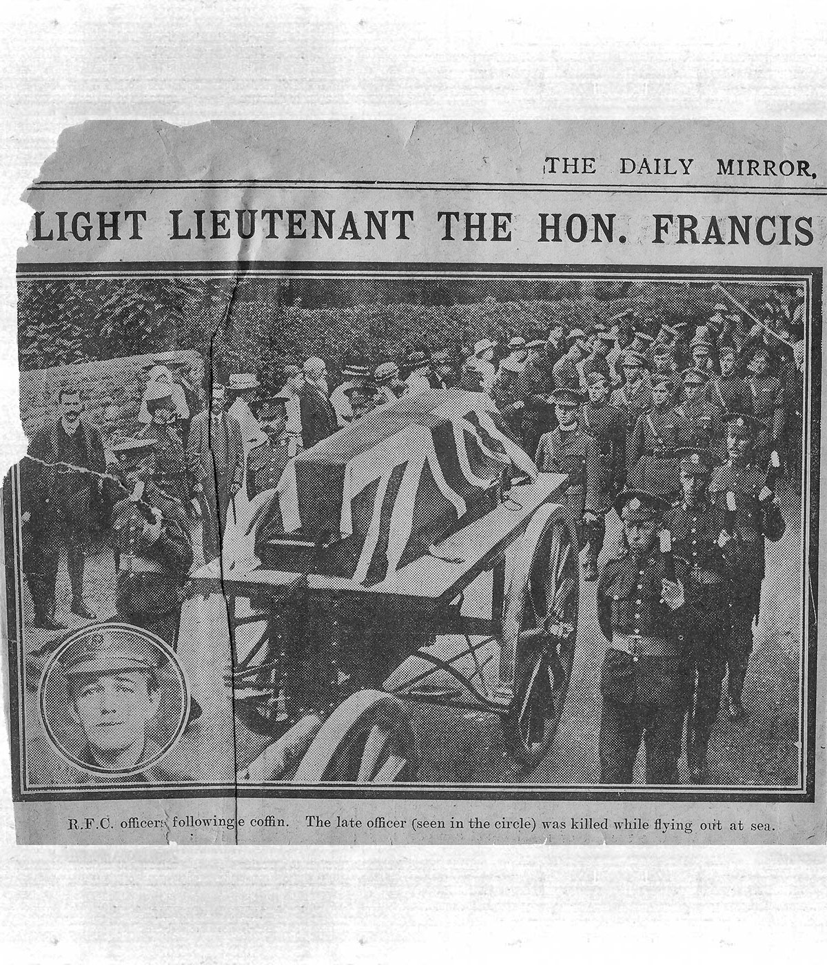 The funeral of Francis McLaren