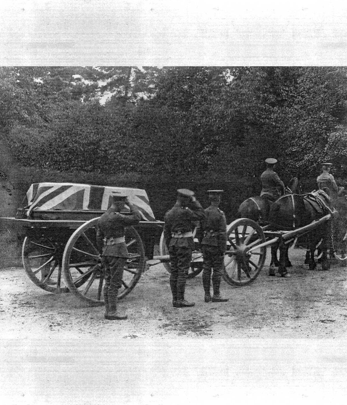 The funeral of Francis McLaren