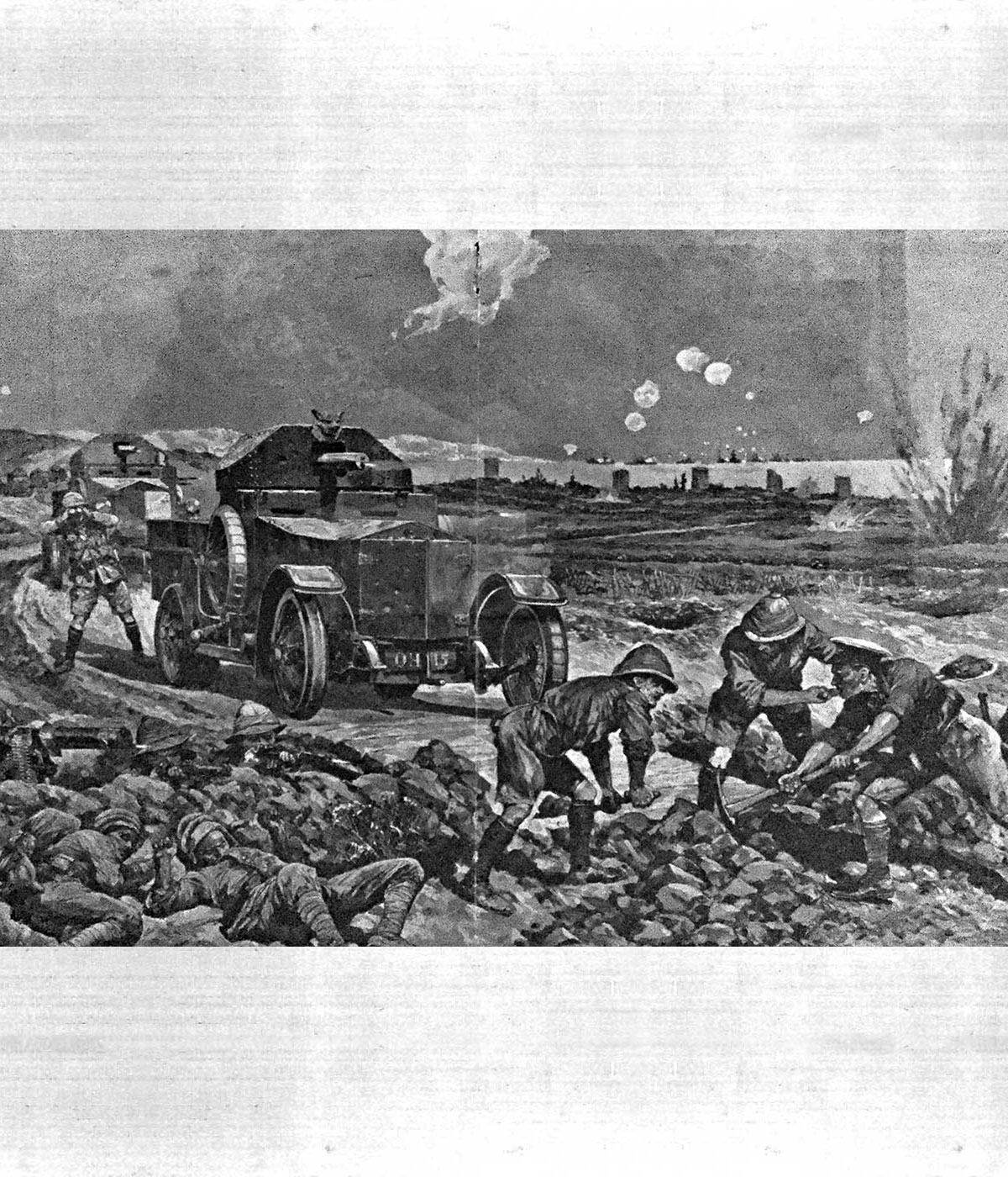 Battle of Krithos in Gallipoli on 4th June 1915