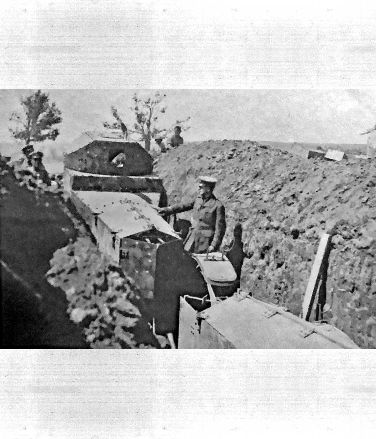 Armoured cars in Gallipoli