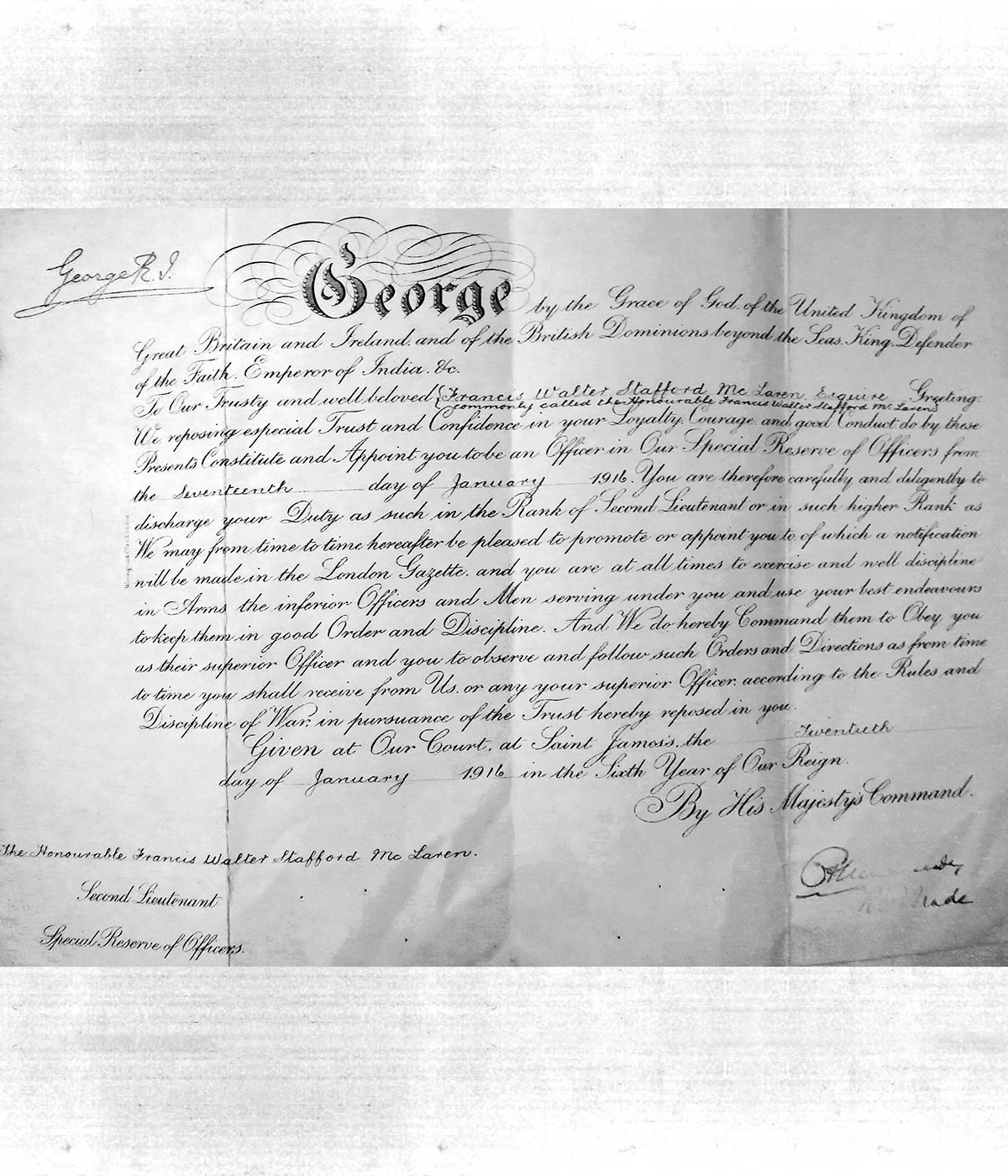 Flying Commission documentation